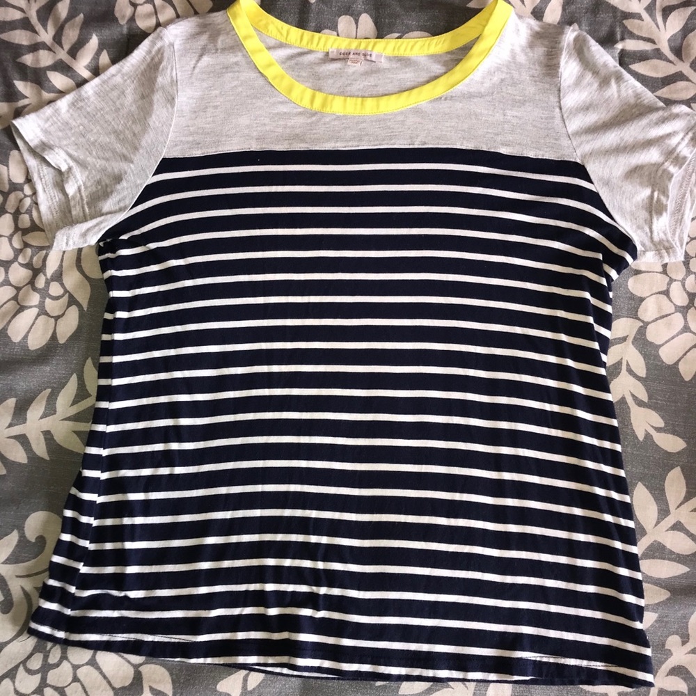 Skies are Blue brand T-shirt, Medium